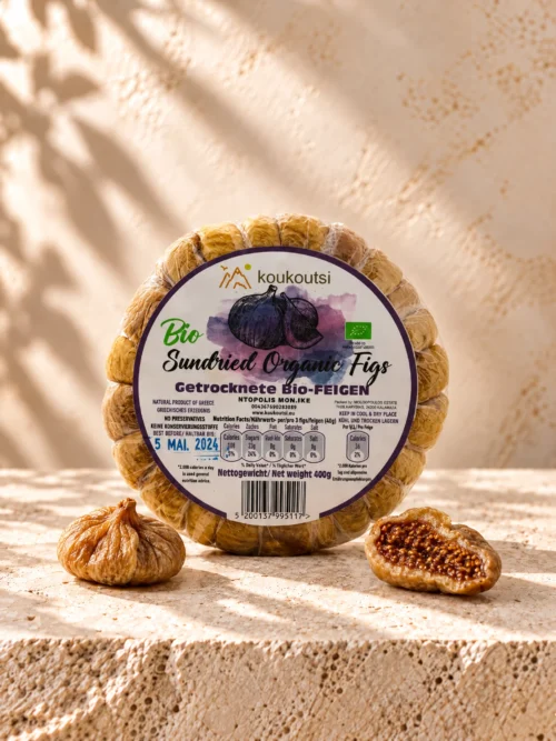 Sundried Organic Figs 400gr